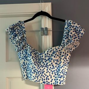 Amanda Uprichard crop top